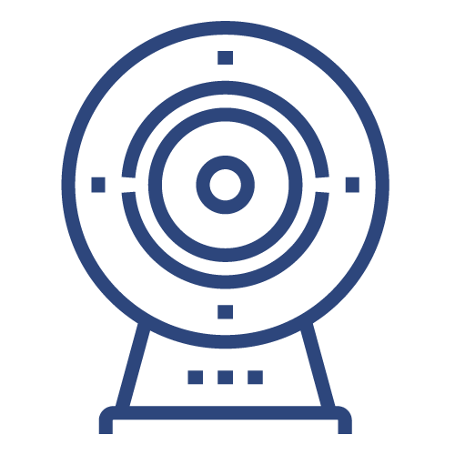 web conferencing camera icon